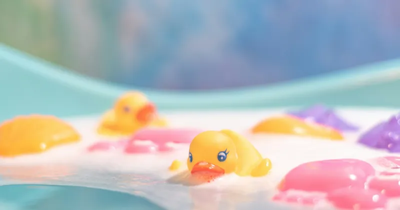 Una vaschetta pieghevole, pratica ed economica per il bagnetto dei bimbi