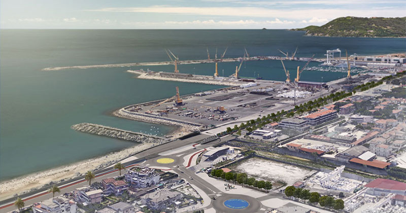 Waterfront Marina di Carrara, un progetto di riqualificazione per riconnettere l'area porto-città