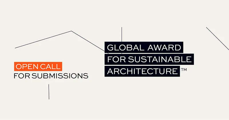 Global Award for Sustainable Architecture™ 2026