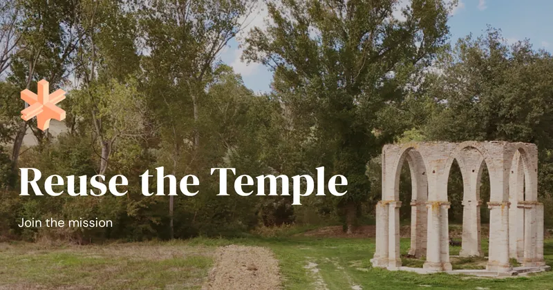 Reuse the temple, un teatro all'aperto nel tempietto della Madonna delle Cataste, nelle Marche