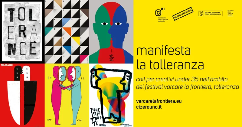 Manifesta la tolleranza, in un poster urbano