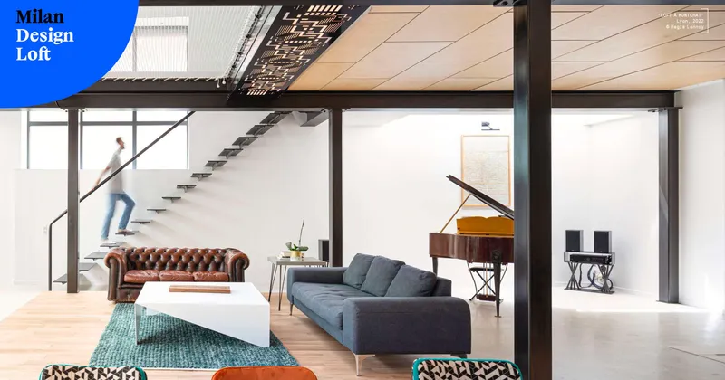 Un loft audace e contemporaneo nel cuore di Città Studi, a Milano