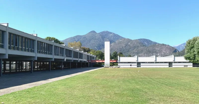 Canton Ticino, un intervento diffuso sul polo educativo e civico di Losone