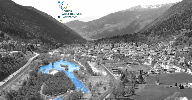 Nuove spazi e connessioni sulle sponde del fiume Sarca, in Trentino