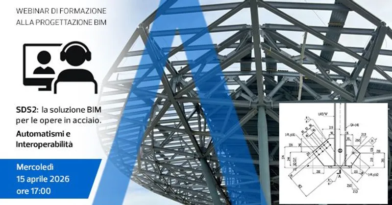 Allplan SDS2, la soluzione BIM per le opere in acciaio: automatismi e interoperabilità