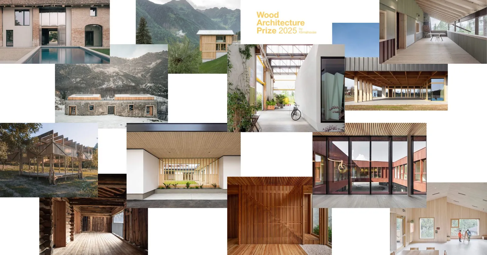 I 12 finalisti del Wood Architecture Prize by Klimahouse 2025 Per la