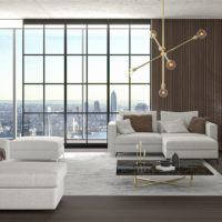 Pareti divisorie dal design industriale