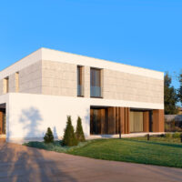 L'efficientamento energetico passa attraverso facciate ventilate realizzate con il sistema termoisolante Isotec Parete di Brianza Plastica